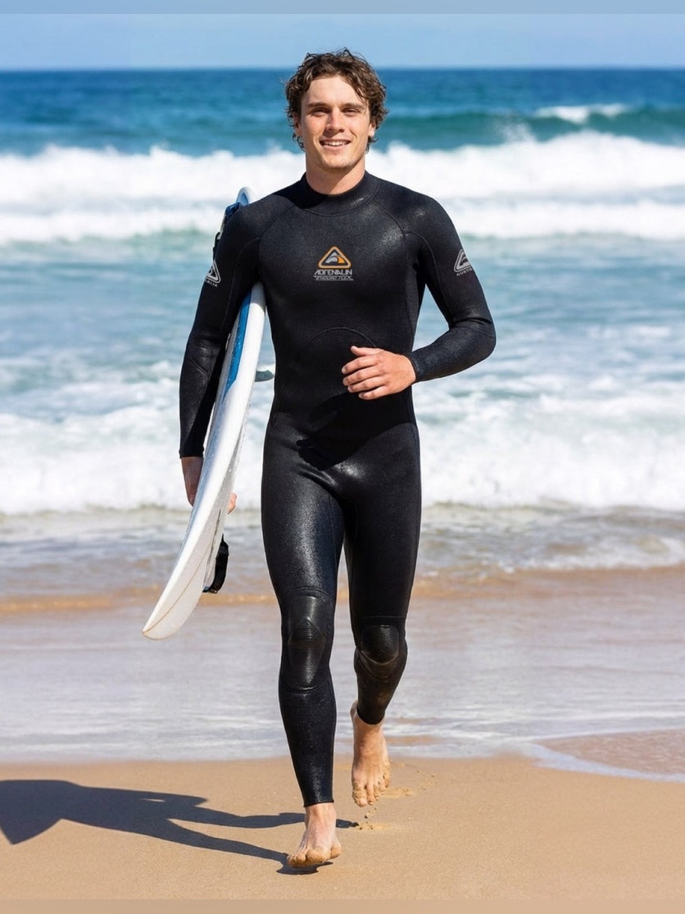 Adrenalin Enduro Flex 3/2mm Steamer Back Zip Men's Wetsuit Large